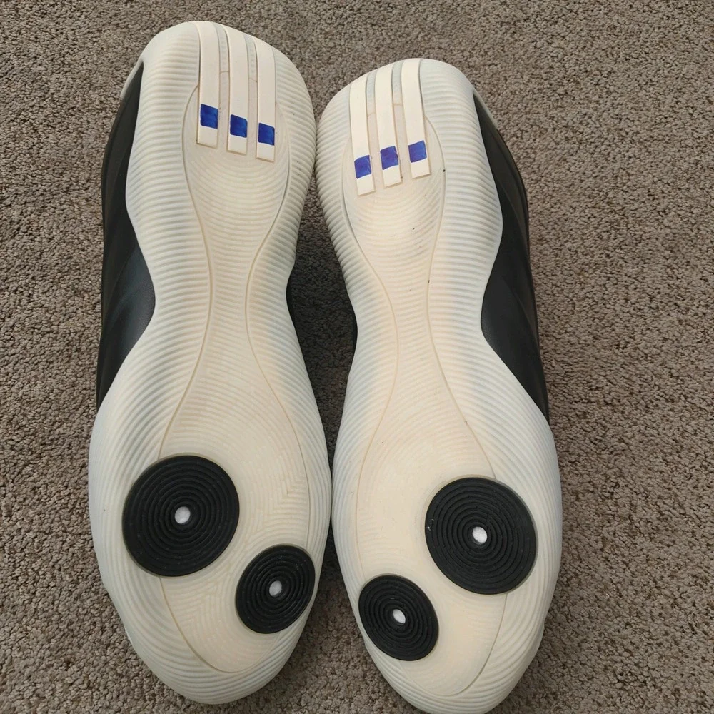 Adidas Harden Volume 9 Mens Size 20 Black White Basketball Shoes JQ9137 NWT